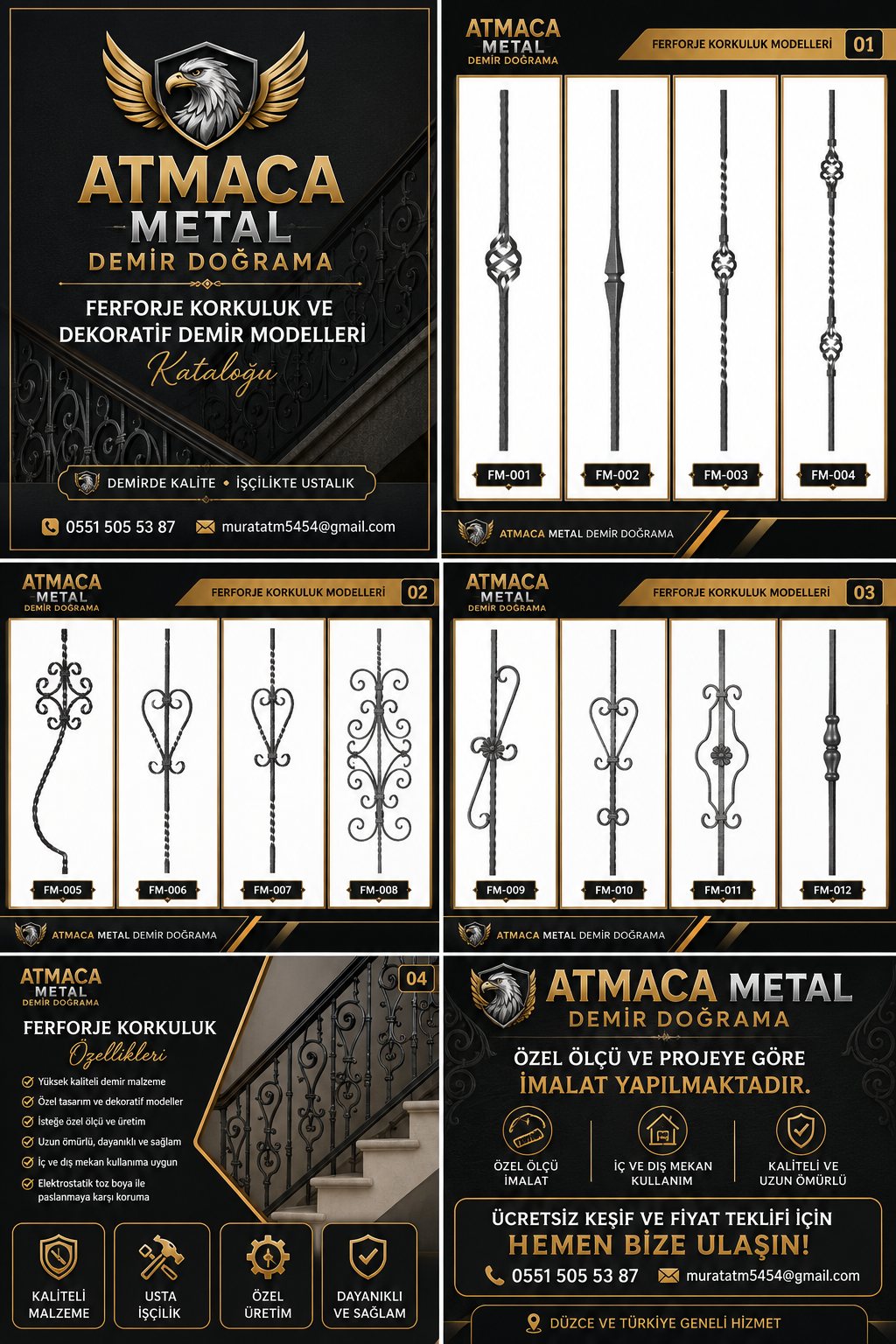 Atmaca Metal Demir Doğrama – Düzce Demir Doğrama Ustası iş fotoğrafı 3